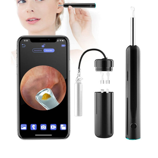 Wireless Otoscope Ear Wax Removal Kit Ear Cleaner with Light and Camera