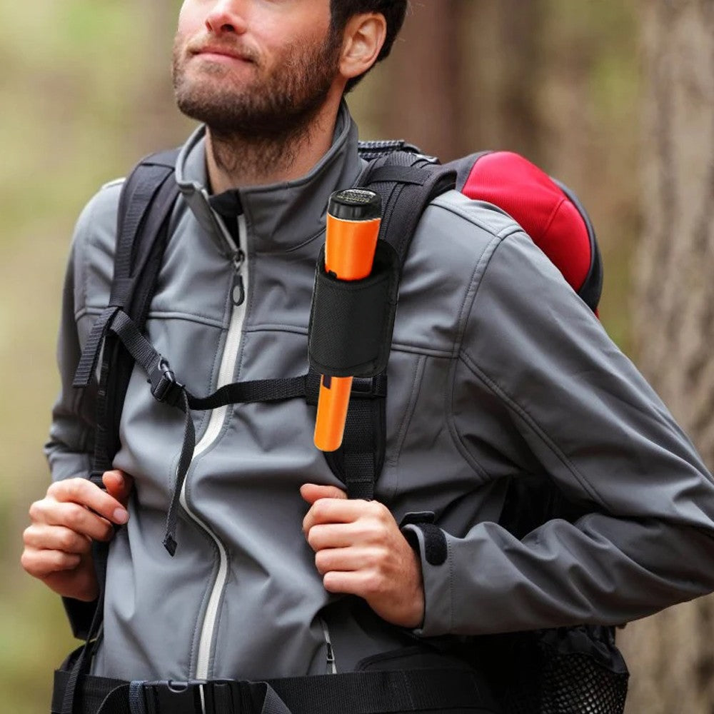 Handheld Water-resistant Metal Detector Automatic Pinpointer Orange