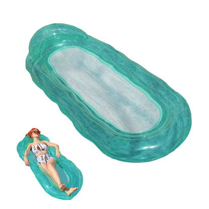 Inflatable Pool Mat Floating Pool Lounge Raft Water Bed Green