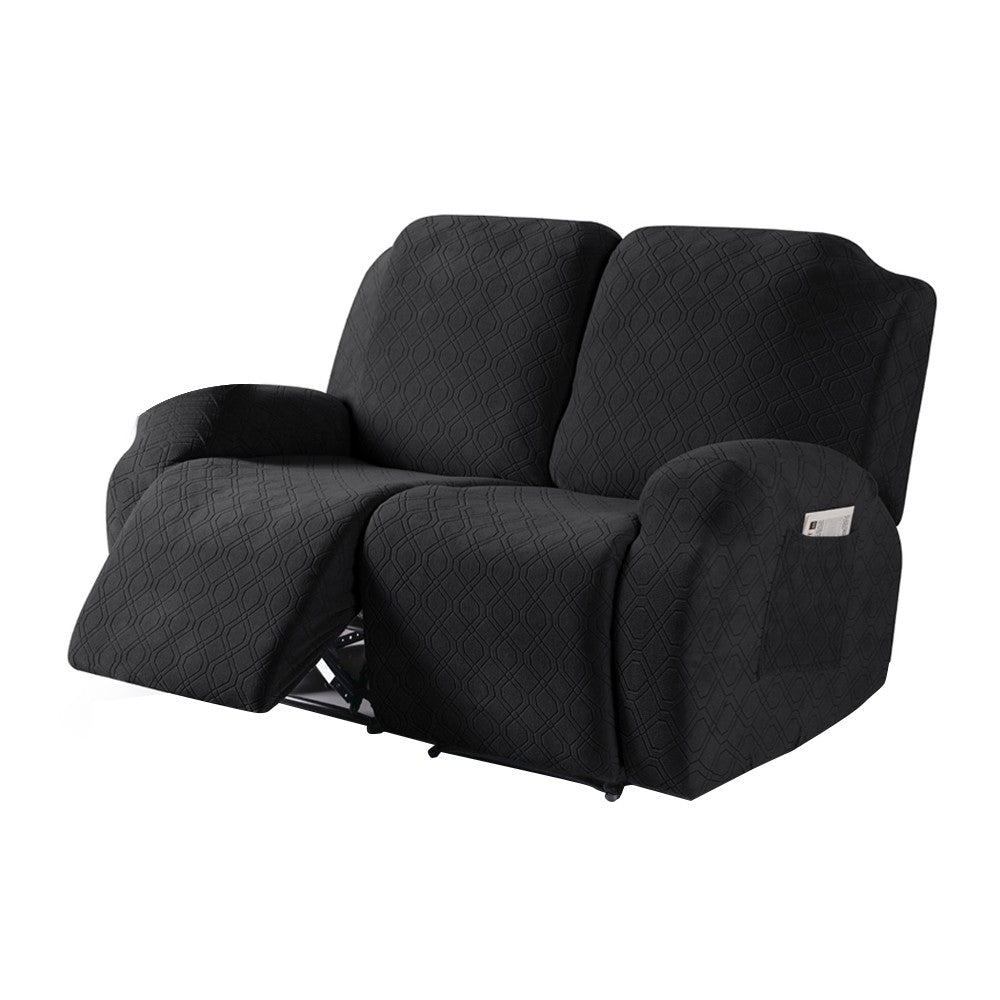 Recliner Cover Sofa Couch Cover Recliner Slipcover Black