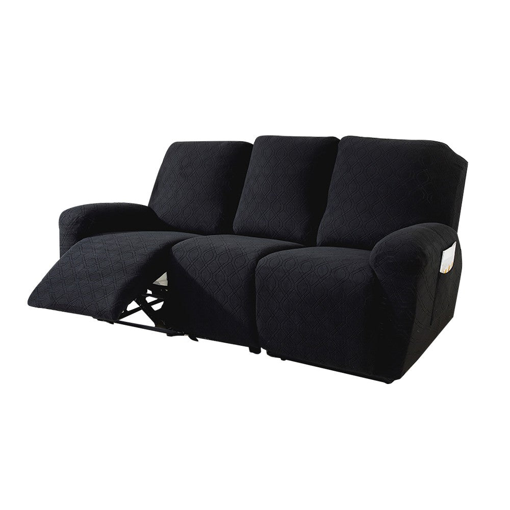 Recliner Cover Sofa Couch Cover Recliner Slipcover Black