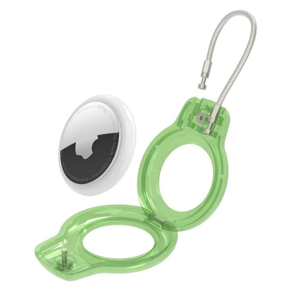 1Pc for Apple AirTag Protective Case Secure Holder - Green