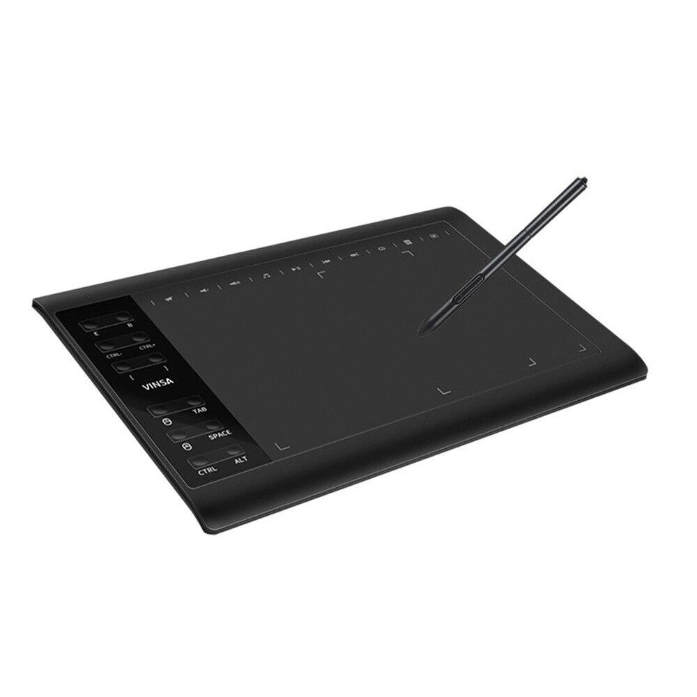 Digital Graphic Board Set Drawing Painting Animation Tablet Pad with Stylus