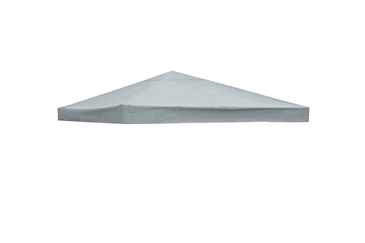Gazebo Top Cover Replacement Canopy Cover for Outdoor Garden Yard Patio-Gray