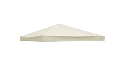 Gazebo Top Cover Replacement Canopy Cover for Outdoor Garden Yard Patio-Beige