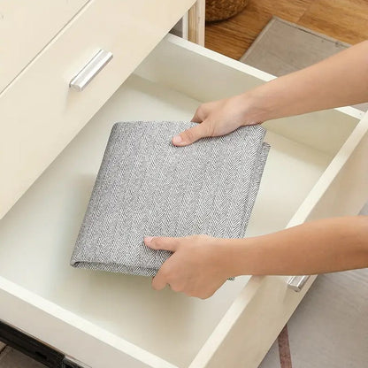 4Pcs Large Capacity Foldable Wardrobe Storage Bags Closet Organizers for Blanket Clothing Bedding Toys