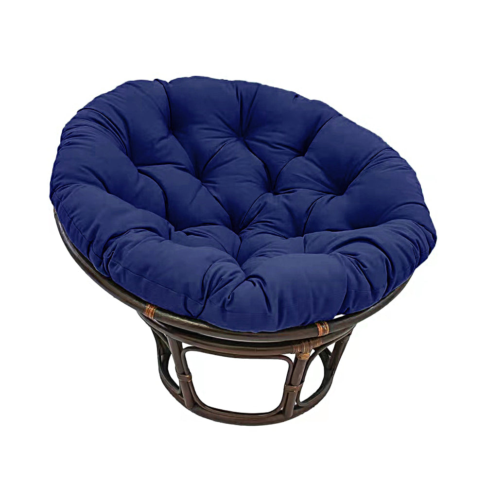 Round Chair Cushion Hanging Egg Chair Cushion Swing Chair Seat Pad Relax Cushion Navy Blue