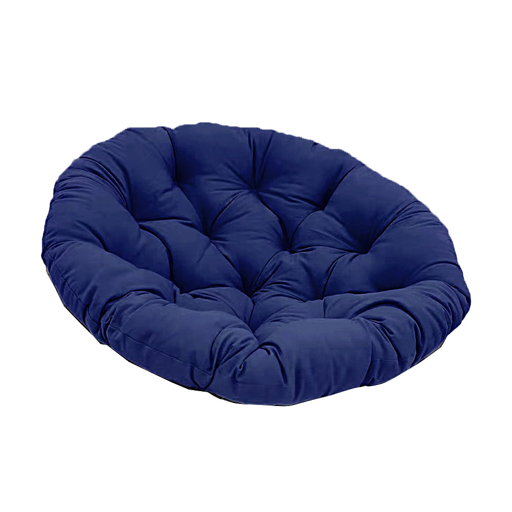 Round Chair Cushion Hanging Egg Chair Cushion Swing Chair Seat Pad Relax Cushion Navy Blue