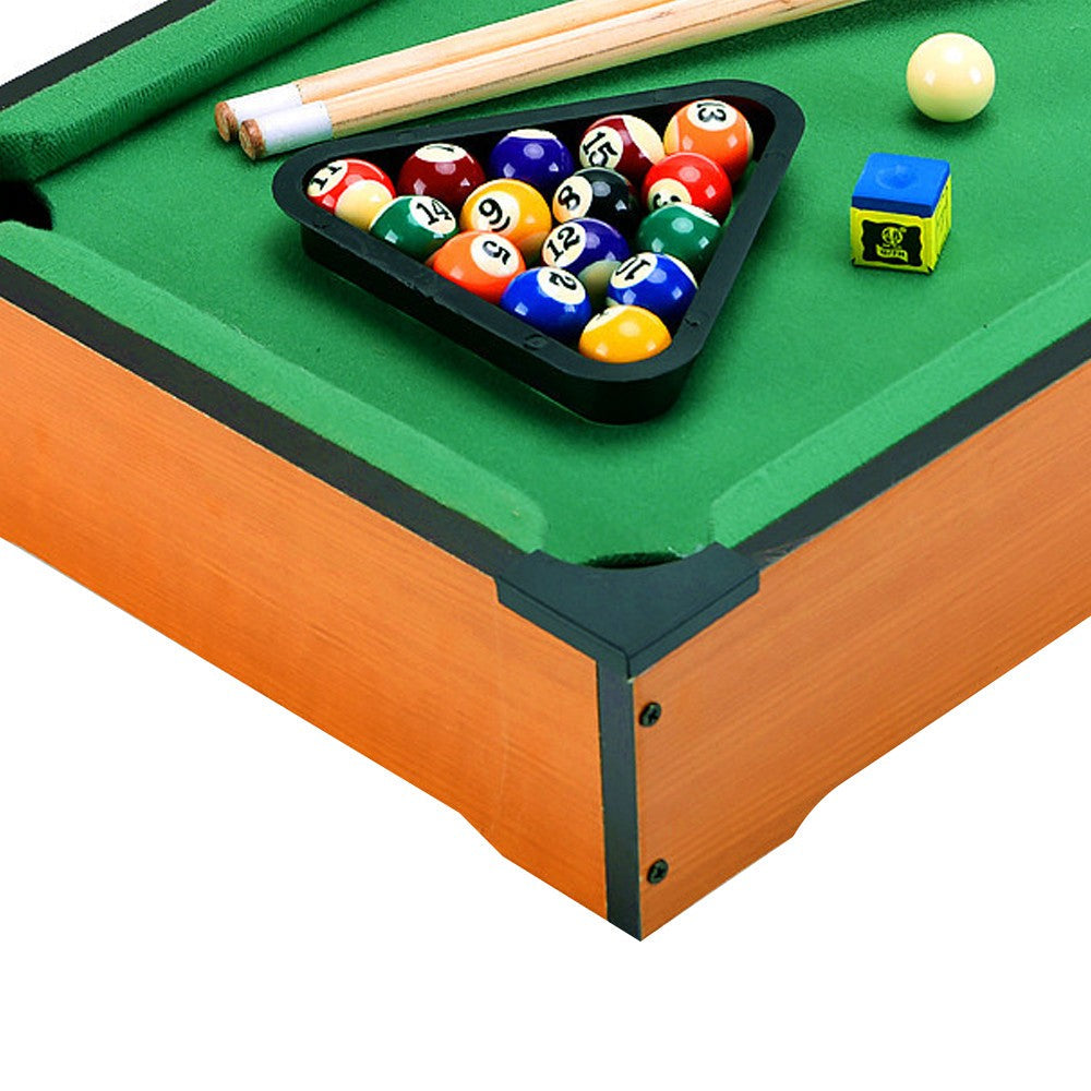 Table Top Billiard Pool Game Set Kids Snooker Sport Toy Set Family Game Set