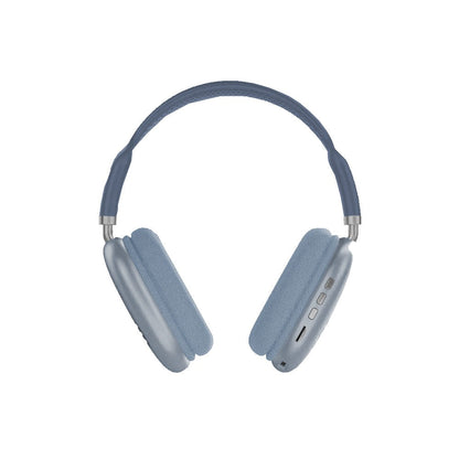 Colorful LED Wireless Headphones Bluetooth Stereo Earphones Over-Ear Headset Blue