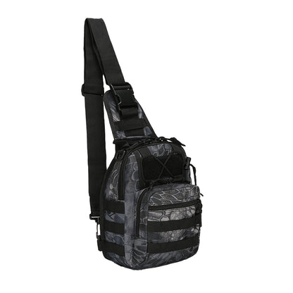 Men Tactical Chest Bag Pack Sling Messenger Shoulder Bag Sport Bag Style 4
