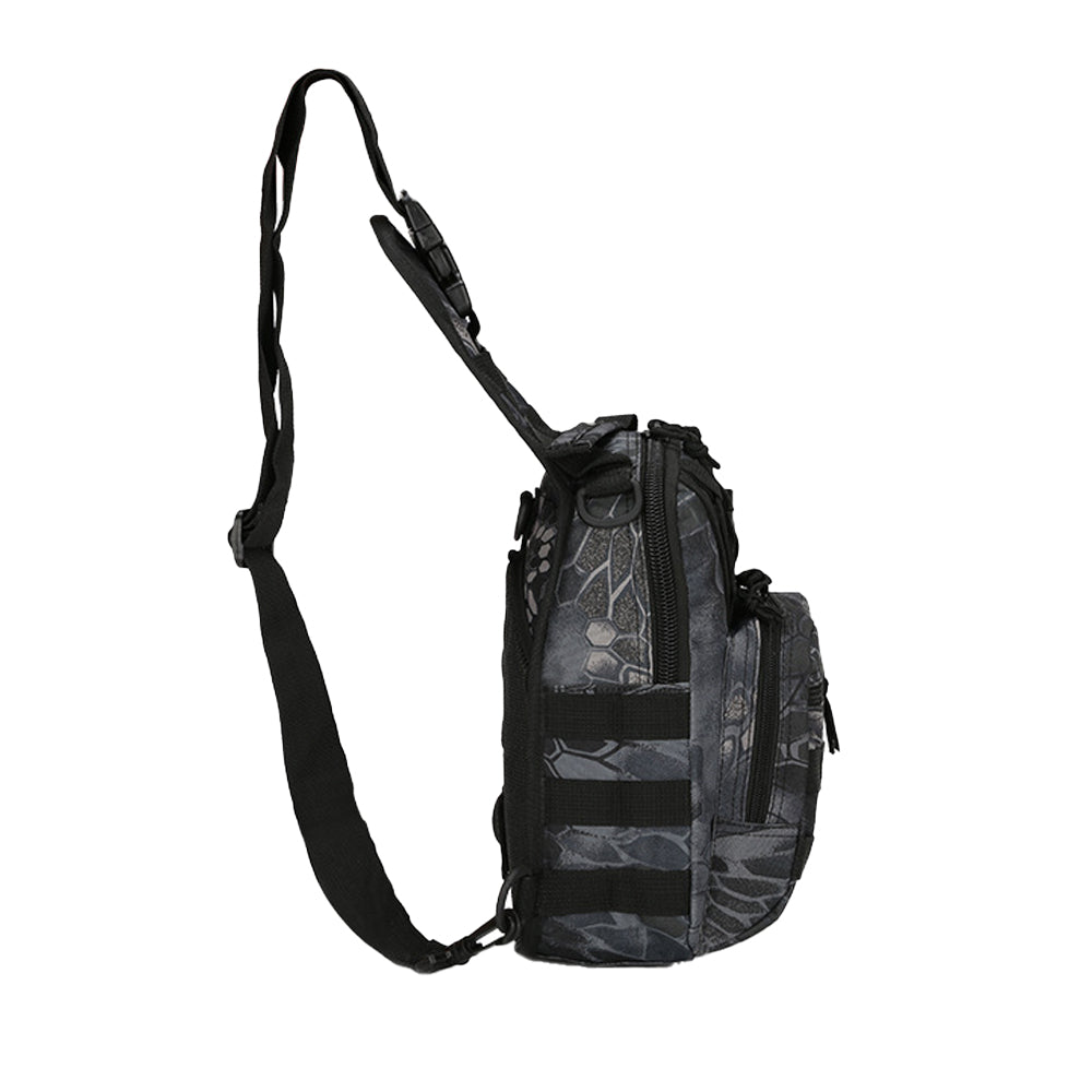 Men Tactical Chest Bag Pack Sling Messenger Shoulder Bag Sport Bag Style 4
