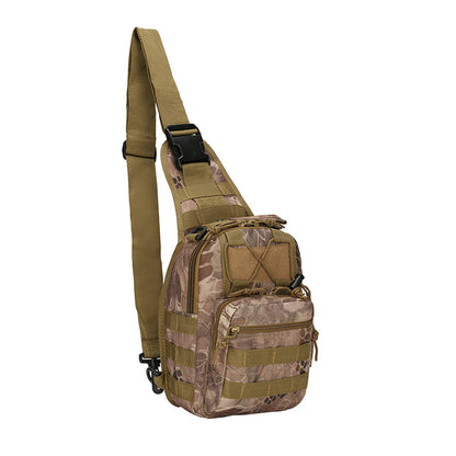 Men Tactical Chest Bag Pack Sling Messenger Shoulder Bag Sport Bag Style 5