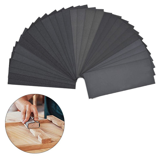 45Pcs Dry Wet Sandpaper Polishing Abrasive Paper Set