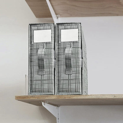 2Pcs Foldable Bed Sheet Organizer Clothes Bedding Storage Bags Style 2