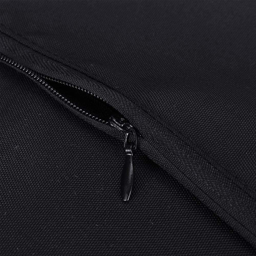 Black Zip Leaf Blower Vacuum Bag Leaf Vacuum Collection Bag Garden Lawn Leaves Storage Bag