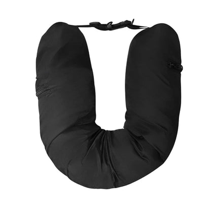 Stuffable Travel Neck Pillow Carry-On Luggage Unfilled Pillowcase Style 1