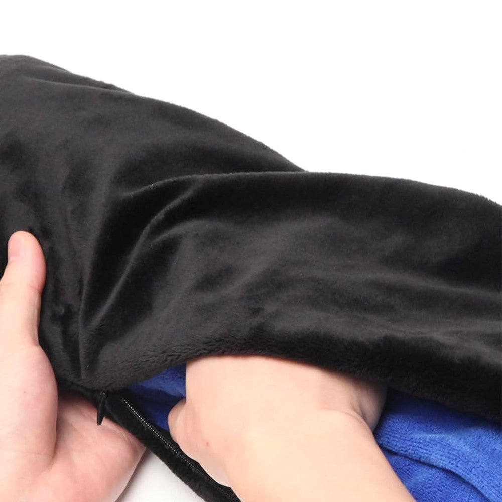 Stuffable Travel Neck Pillow Carry-On Luggage Unfilled Pillowcase Style 2