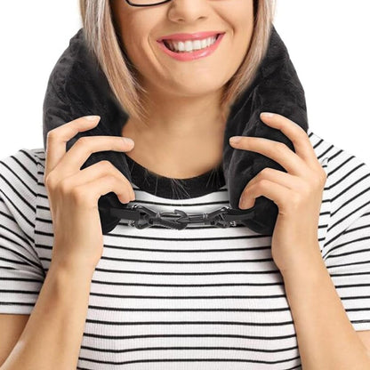 Stuffable Travel Neck Pillow Carry-On Luggage Unfilled Pillowcase Style 2