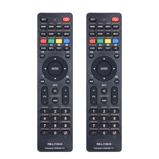 2Pcs Universal TV Remote Control Replacement