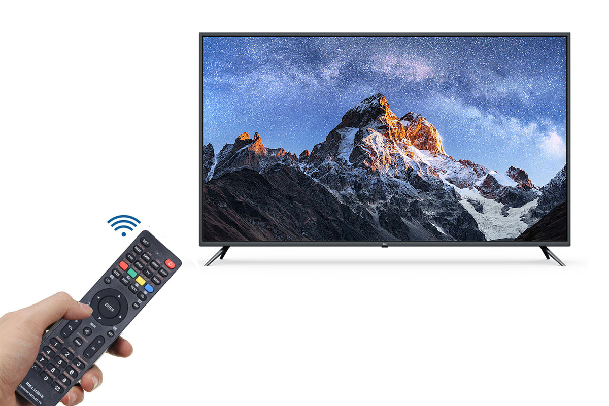 2Pcs Universal Smart TV Remote Control Multi Brand Compatible