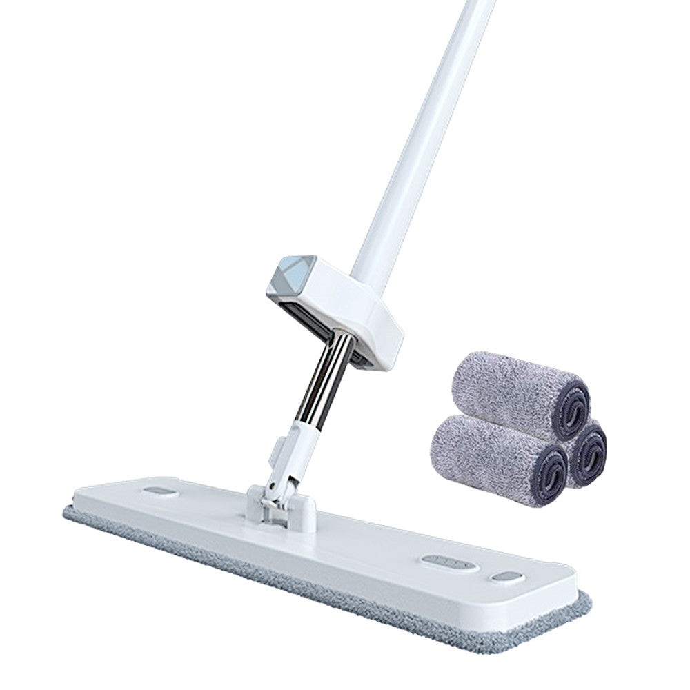 360-Degree Rotating Self Squeeze Mop Microfiber Flat Mop Cleaning Floor Wall