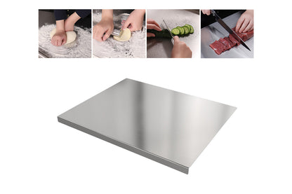 Stainless Steel Kitchen Cutting Board Pastry Chopping Bench