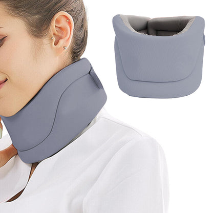 Cervicorrect Neck Brace Cervical Support Ergonomic Neck Collar for Travel Napping Gray