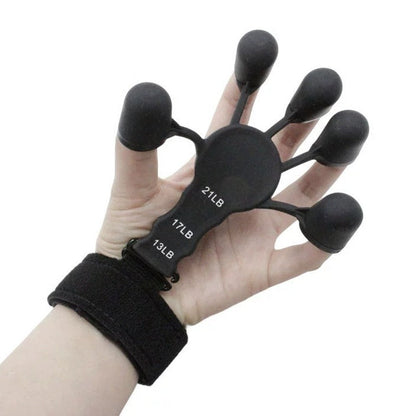 2Pcs Finger Exerciser Hand Grip Strength Trainer Hand Finger Strengthener
