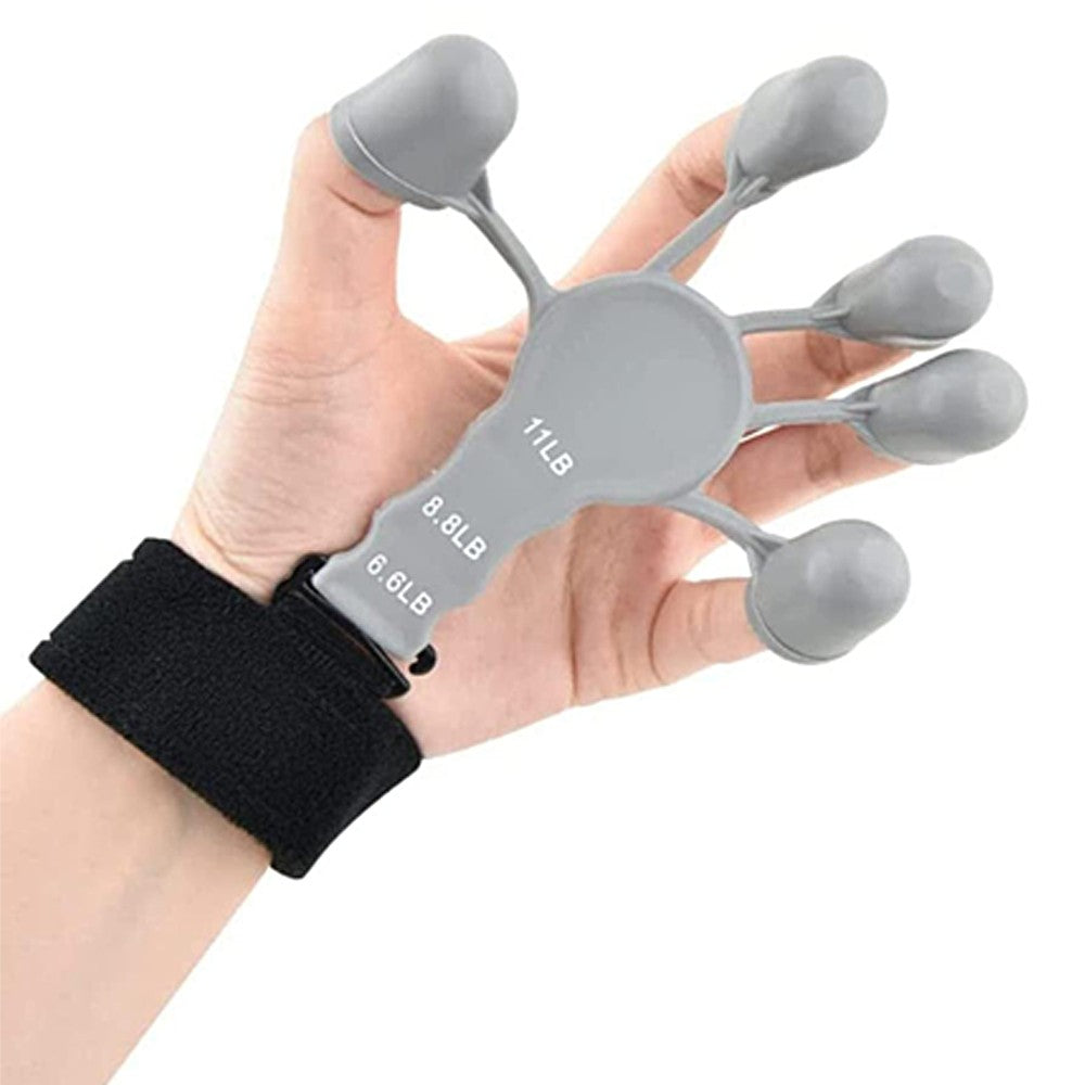 2Pcs Finger Exerciser Hand Grip Strength Trainer Hand Finger Strengthener