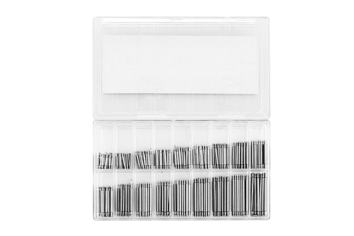 360Pcs Watch Band Pins Kit Watch Spring Bar Replacement Strap Link Pins