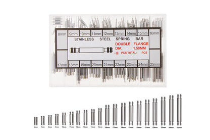 360Pcs Watch Band Pins Kit Watch Spring Bar Replacement Strap Link Pins