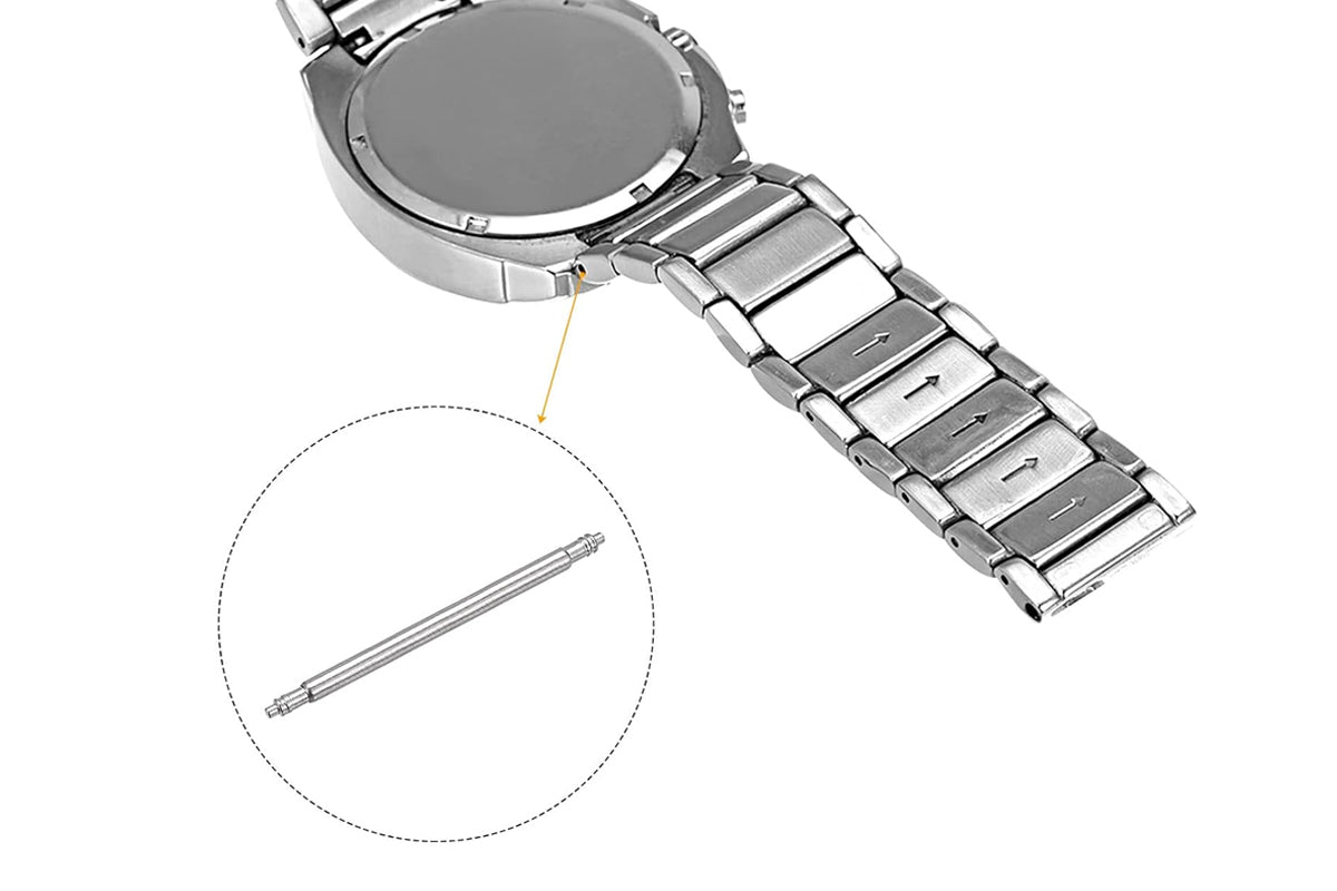 360Pcs Watch Band Pins Kit Watch Spring Bar Replacement Strap Link Pins