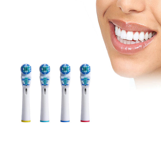 Set of 4Pcs Electric Toothbrush Heads Oral B Compatible Replacement Toothbrush Heads