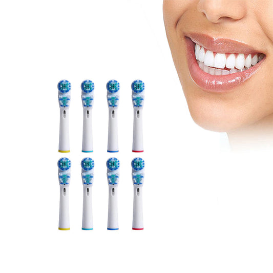 Set of 8Pcs Electric Toothbrush Heads Oral B Compatible Replacement Toothbrush Heads