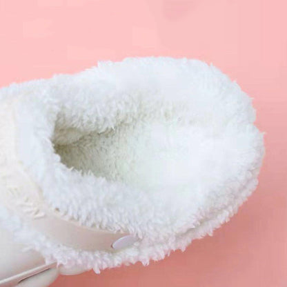 Fleece Fluffy Fuzzy Lining Warm Insoles for Crocs White EU38-39