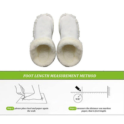 Fleece Fluffy Fuzzy Lining Warm Insoles for Crocs White EU36-37
