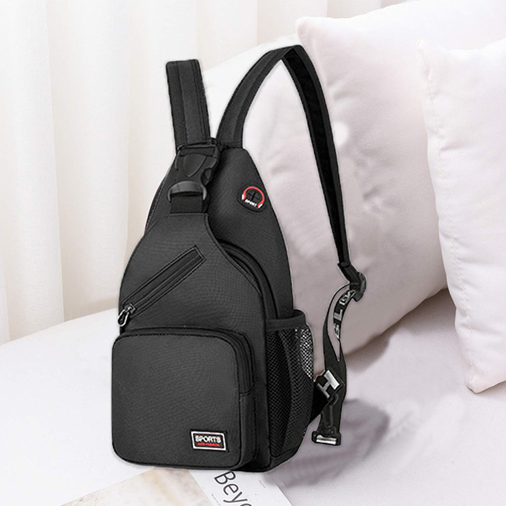 2Pcs Outdoor Travel Shoulder Sling Chest Pack Backpack