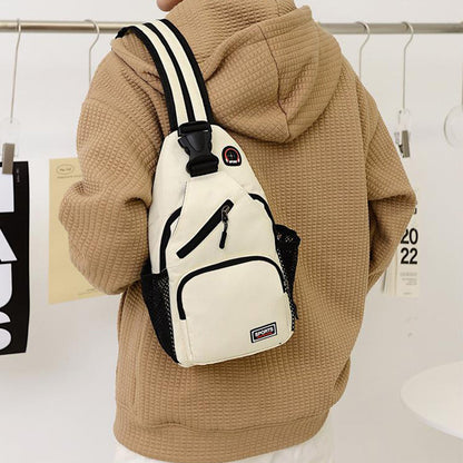 2Pcs Outdoor Travel Shoulder Sling Chest Pack Backpack