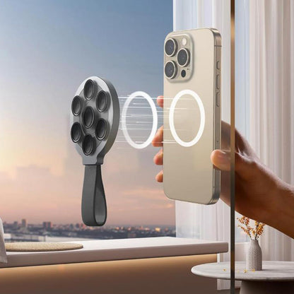 2Pcs Magnetic Silicone Suction Cup Phone Mount MagSafe Hands-Free Stand