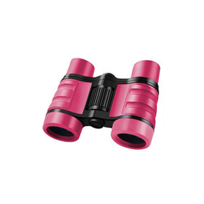 4X30 Binocular for Kids Bird Watching Hiking Outdoor Exploration Christmas Birthday Pink