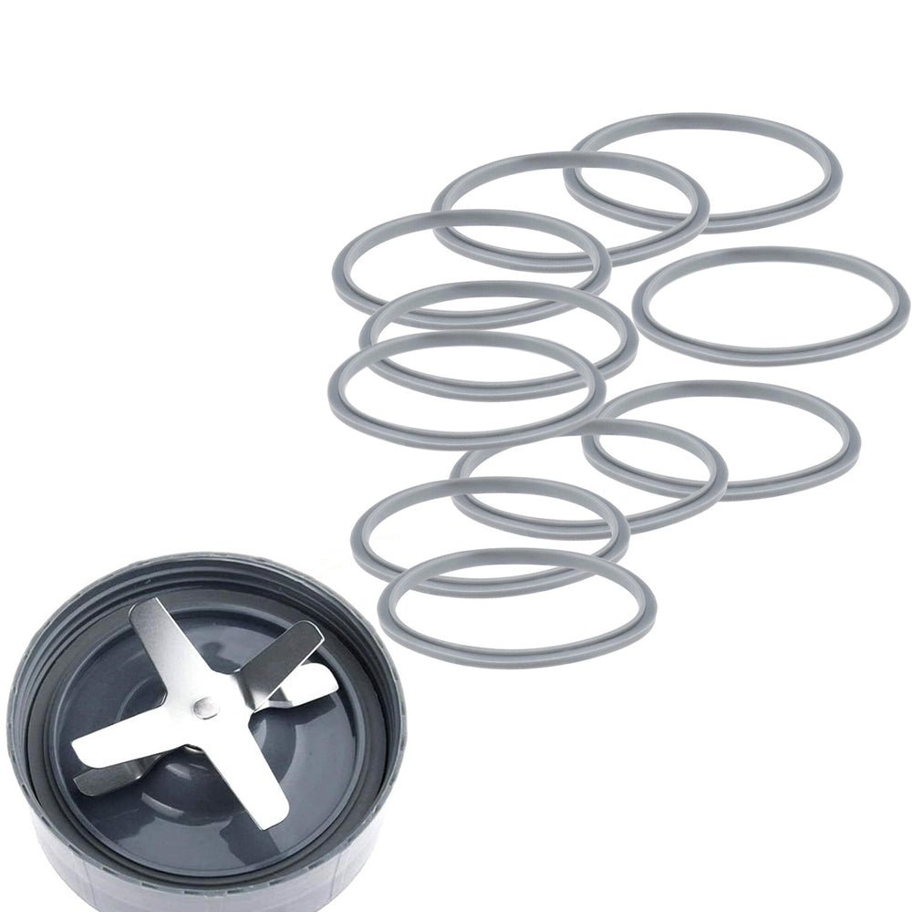 10Pcs Replacement Gasket Seal Ring Compatible with 600W 900W 1000W 1200W Nutribullet Blenders