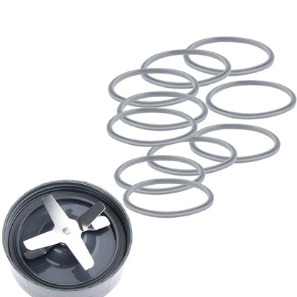 10Pcs Replacement Gasket Seal Ring Compatible with 600W 900W 1000W 1200W Nutribullet Blenders