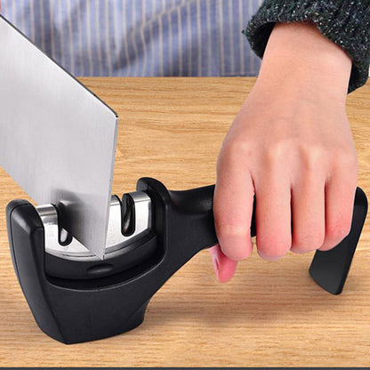 3 Slots Tungsten Steel Ceramic Knife Sharpener