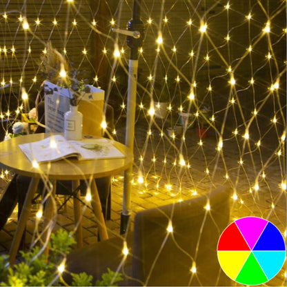 3M*2M 192LED Solar Fairy Net Light