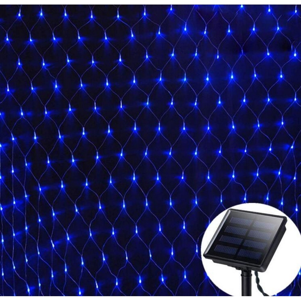 3M*2M 192LED Solar Fairy Net Light