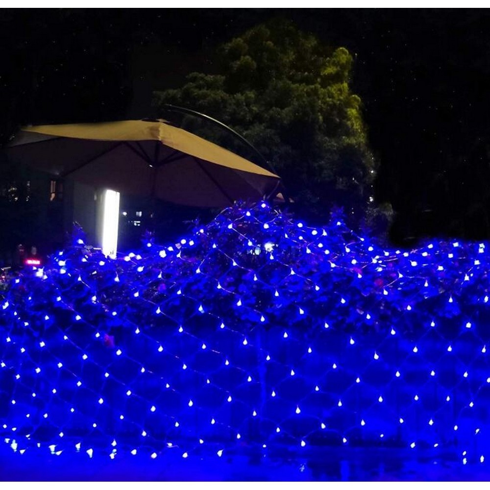 3M*2M 192LED Solar Fairy Net Light