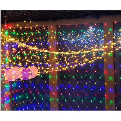 3M*2M 192LED Solar Fairy Net Light