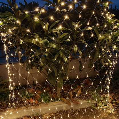 3M*2M 192LED Solar Fairy Net Light