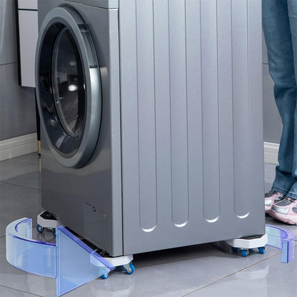 Universal Furniture Mover Wheel Set with Sliding Base & Lifting Rod